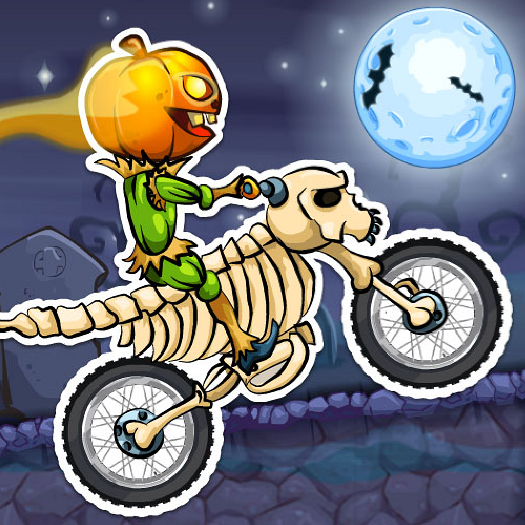Moto X3M Spooky Land - Online-Spiel - Spiele Jetzt | Spielspiele.de