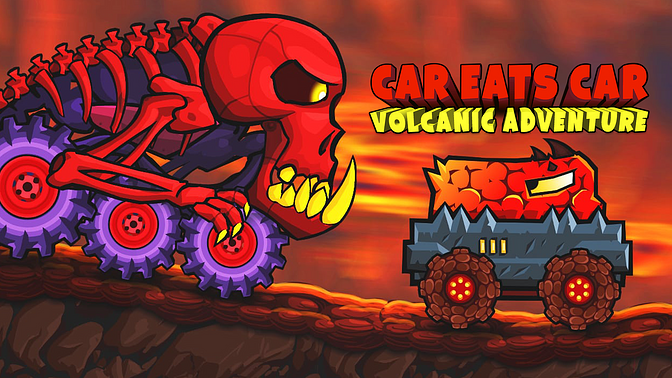 Car Eats Car: Volcanic Adventure