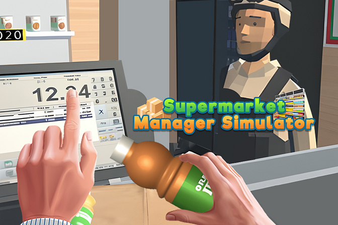 Supermarket Manager Simulator