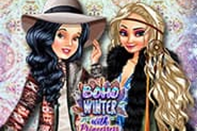 Boho Winter with Princesses