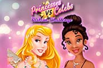 Prinzessen vs. Berühmtheiten Modewettbewerb