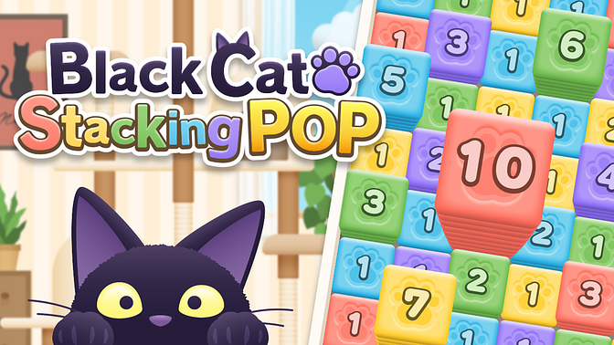 Black Cat Stacking Pop